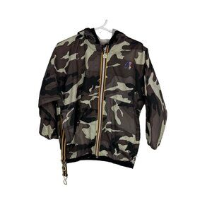 K-WAY for Crewcuts Toddler Windbreaker Coat Camo Print Size 3Y